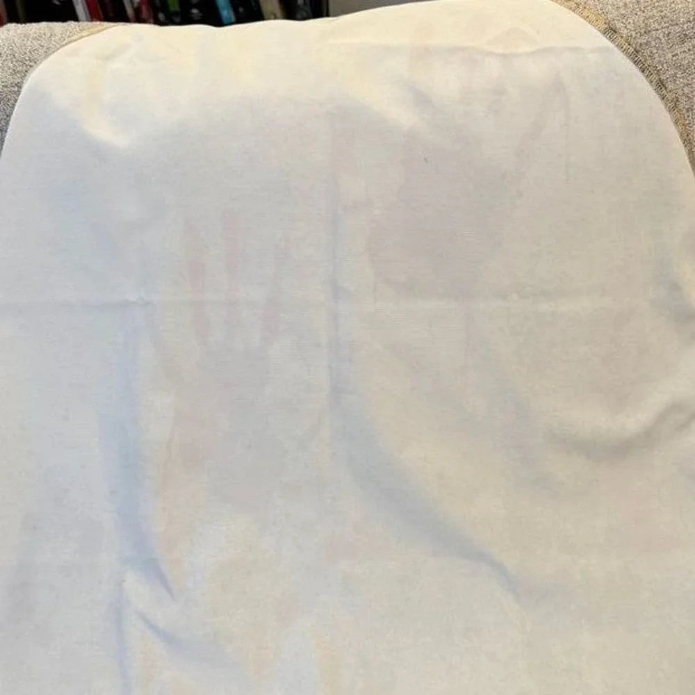 NEW Bloody Handprint Halloween Apron Horror Cosplay Costume Butcher Splatter Tan